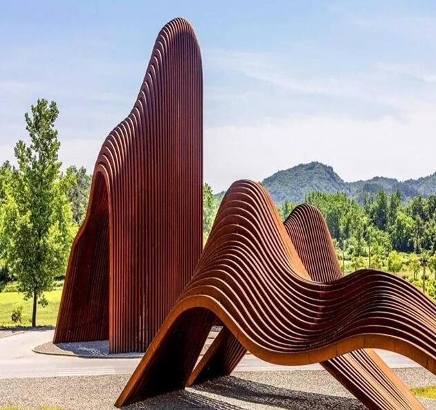 关岭锈钢板造型